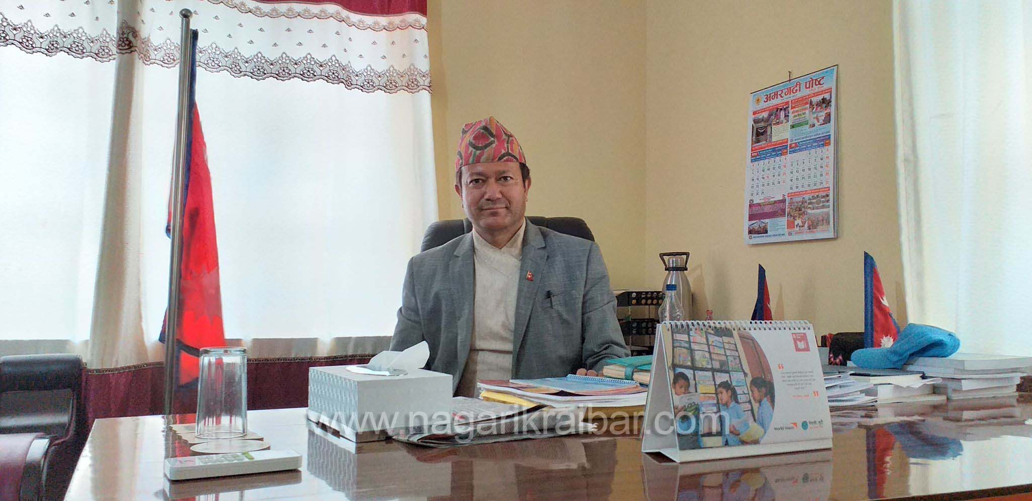 नाटेश्वरी मन्दिरमा अतिथि गृह निर्माण गरिदै