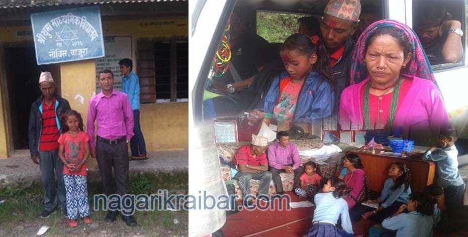 विद्यालयमा भर्ना गरिदिएपछि सरीतामा छायो खुसियाली