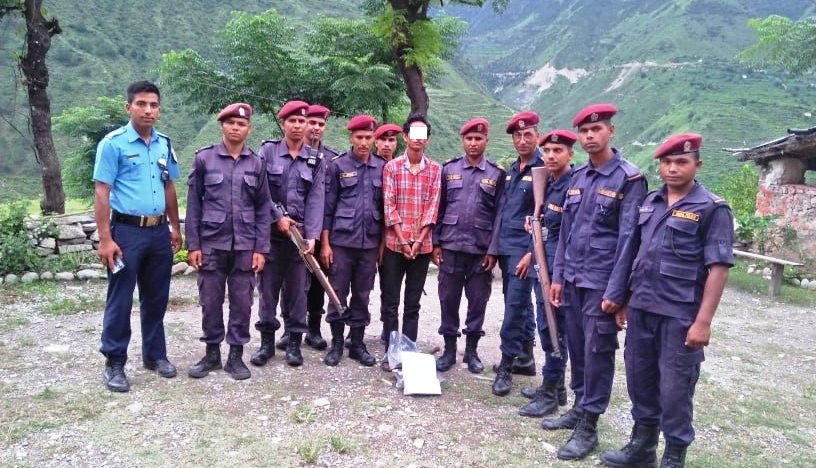 विप्लव समूहका एक कार्यकर्ता पक्राउ