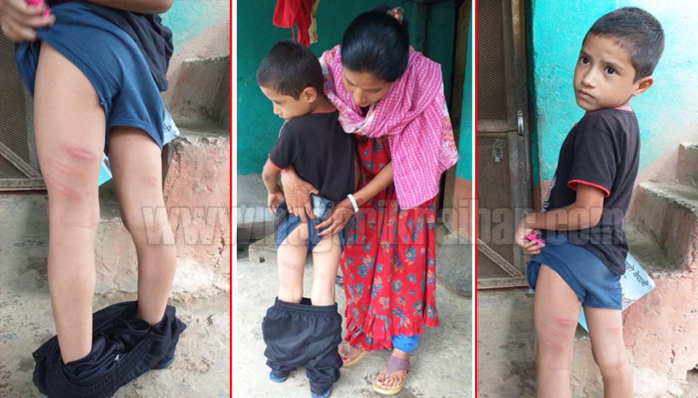 गृहकार्य नगरेपछि निर्घात कुटीए बालक