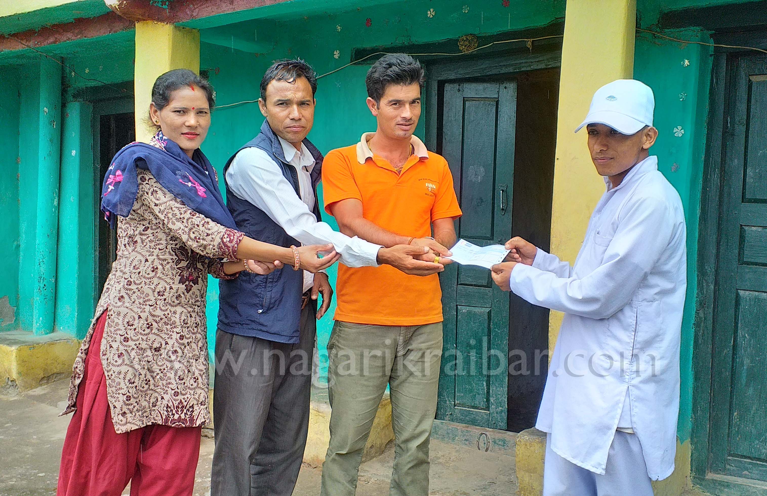 पत्रकार विकलाई क्रिया खर्च बाफत ५ हजार सहयोग