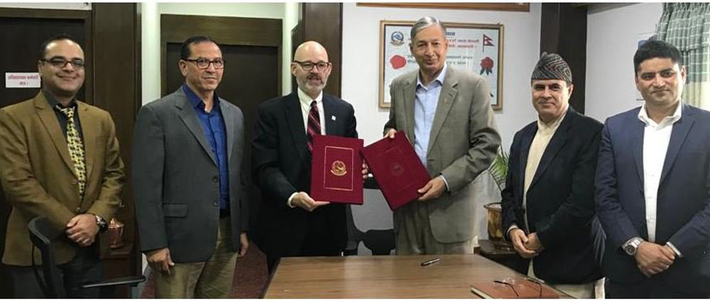 नेपाल र एमसीसीबीच कार्यक्रम कार्यान्वयन सम्झौता