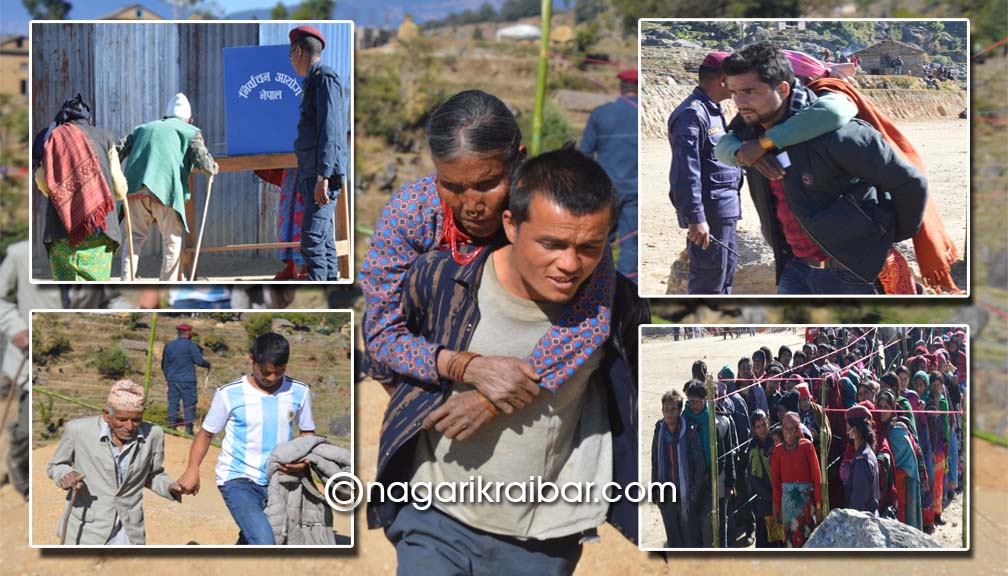 बाजुरामा उपनिर्वाचन: हर्षोल्लासका साथ मतदान (फोटोसहित)