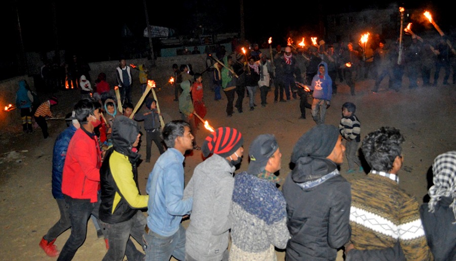 बाजुरामा भुवा पर्व सुरु