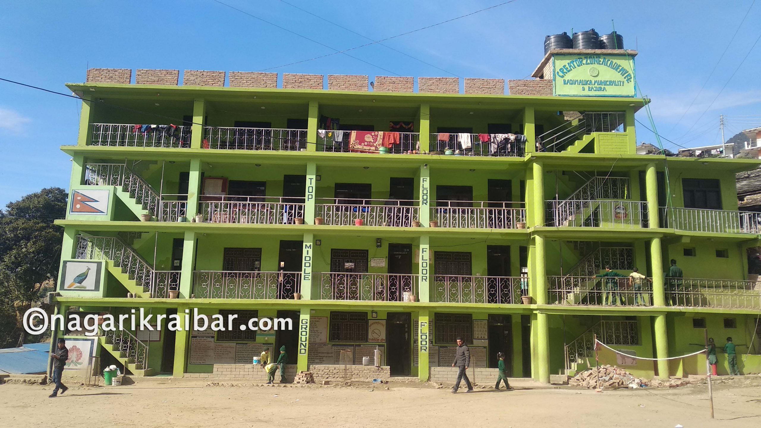 क्रिएटर जोन एकेडेमीमा सिसि क्यामरा जडान