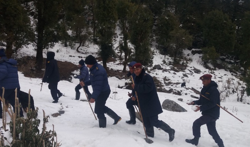 शिकार खेल्ने शिकारी आफै घाईते