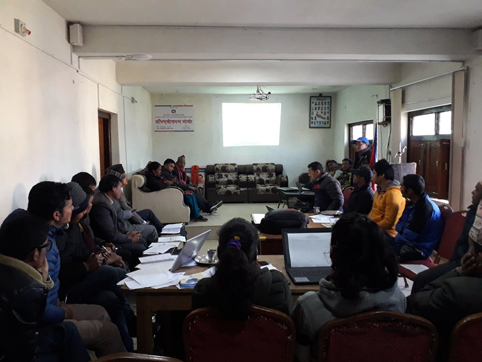 बडीमालिकाका वडा अध्यक्ष र वडा सचिवका लागि २ दिने गोष्ठी