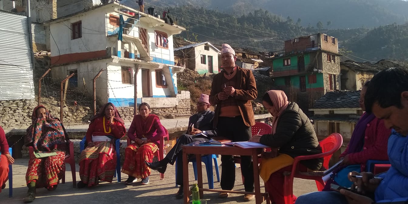 छाउगोठ मुक्त वडा घोषणाको तयारी अन्तिम चरणमा