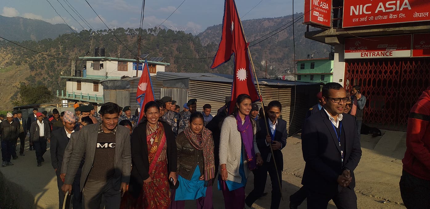 मार्तडीमा प्रजातन्त्र दिवस यसरी मनाईयो (तस्वीरसहित )