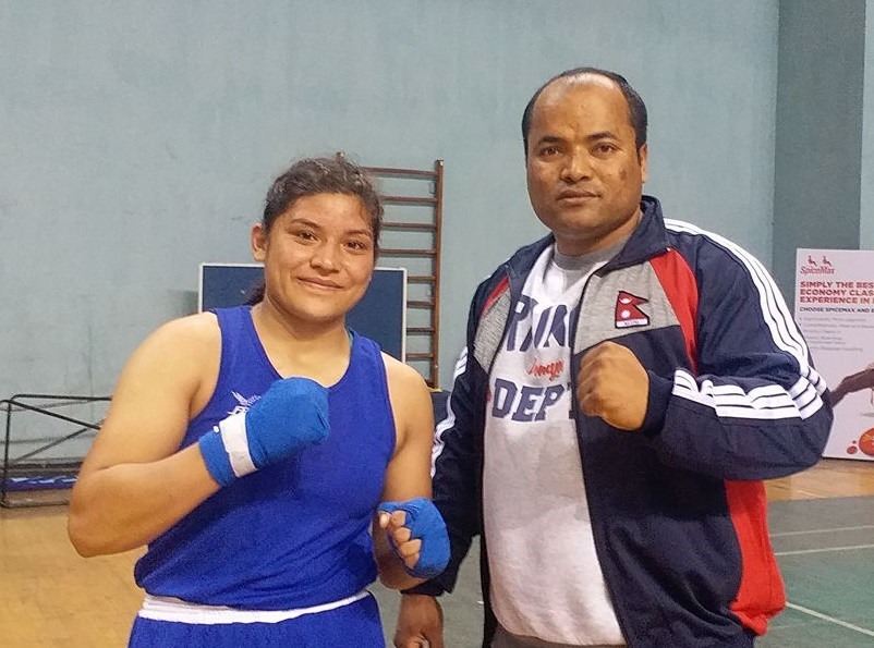 बाजुराकी पुनमले थाइल्याण्ड ओपन बक्सिङ खेल्ने