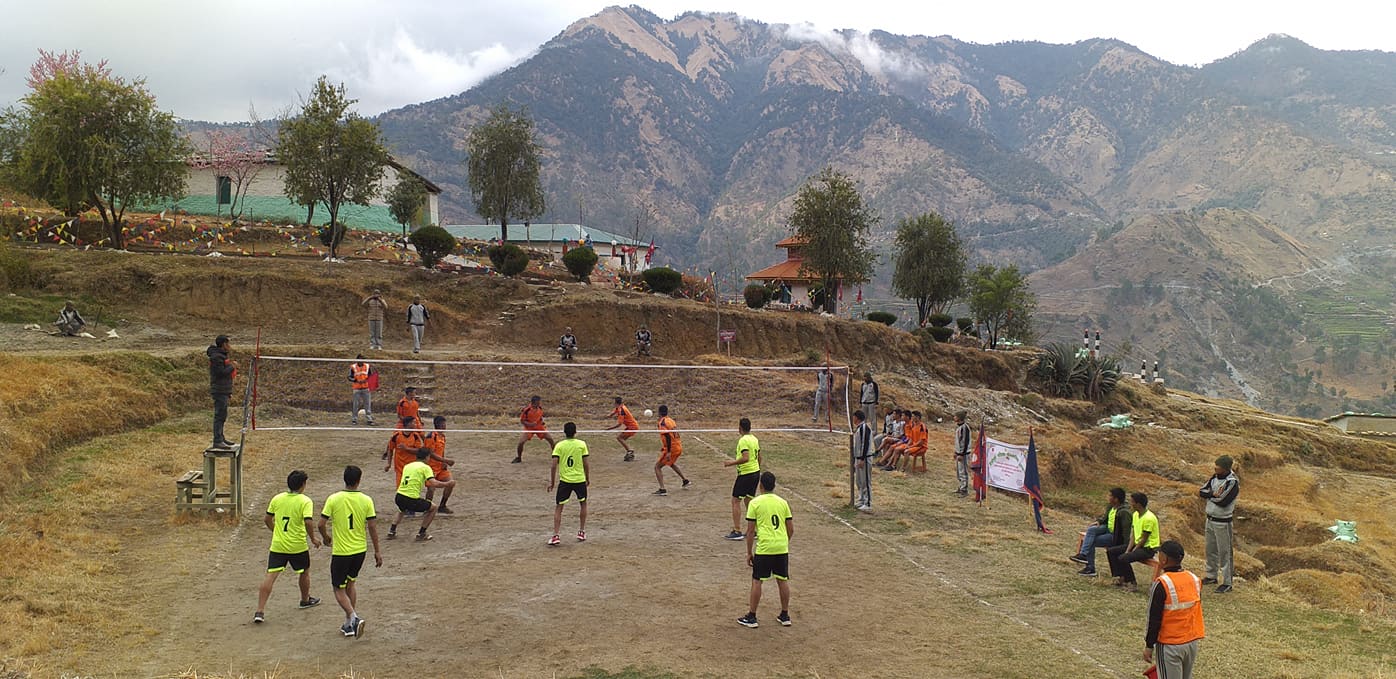 सेना दिवसमा मैत्रीपूर्ण भलिवल