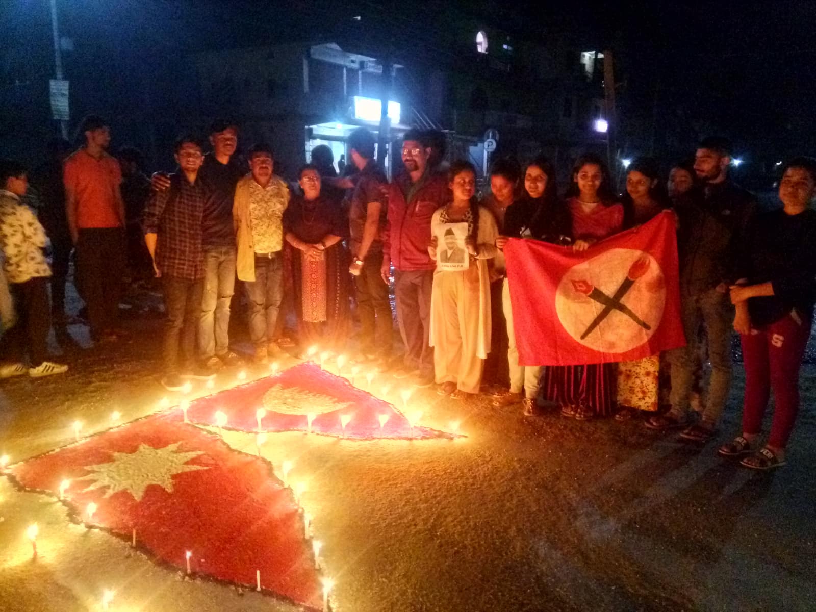 प्रधानमन्त्री ओलीको स्वास्थ्यलाभको कामना गर्दै नेबिसंघको दिप प्रज्वलन, दीर्घ जीवनको कामना