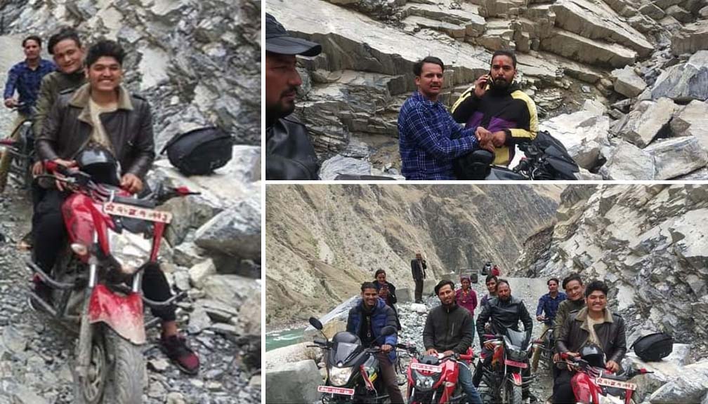 हिमालीमा सरकारी मोटरसाईकलको चरम दुरुपयोग