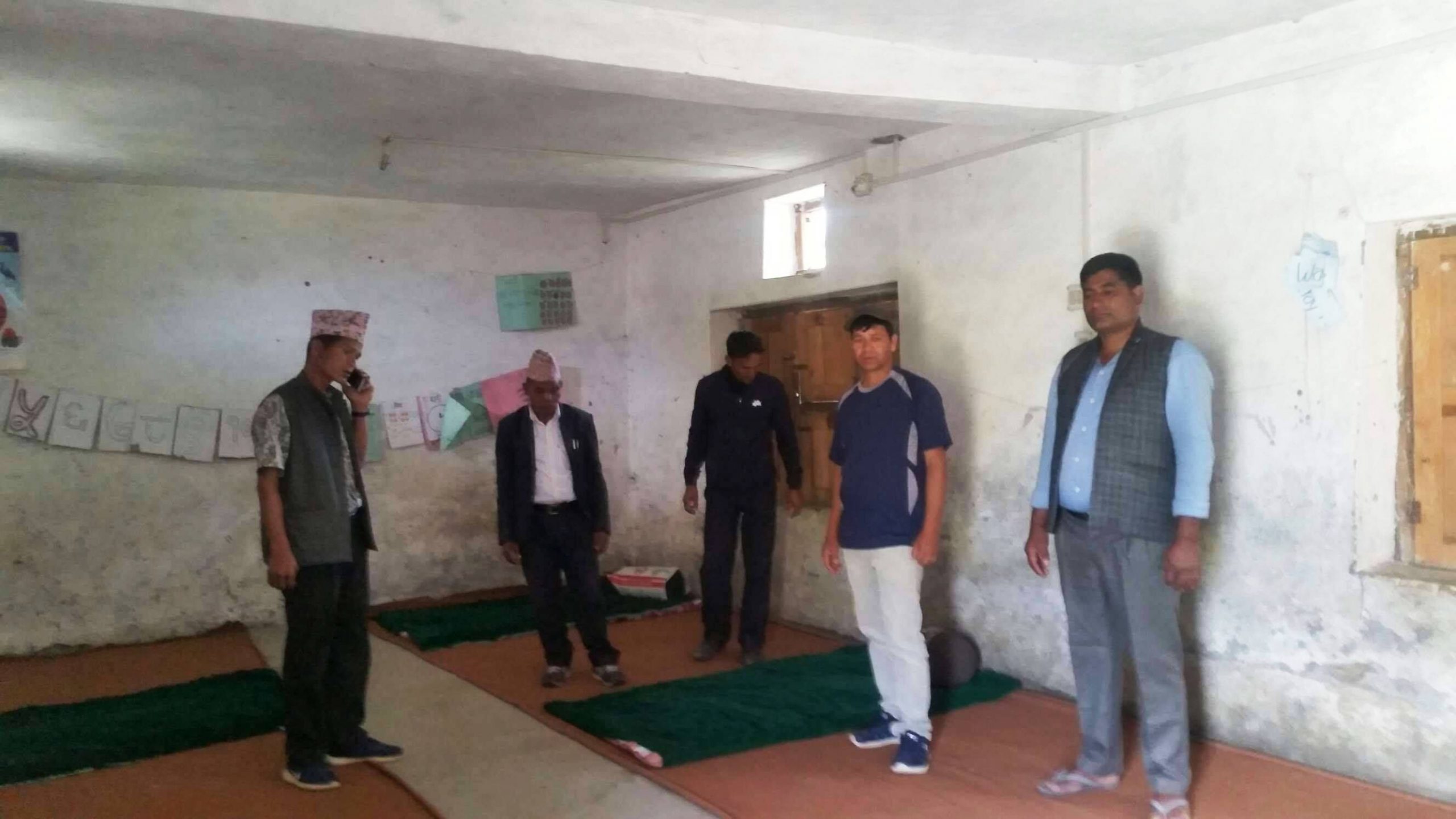 बुढीगंगा ३ मा १० वेडको क्वारेन्टाईन निर्माण