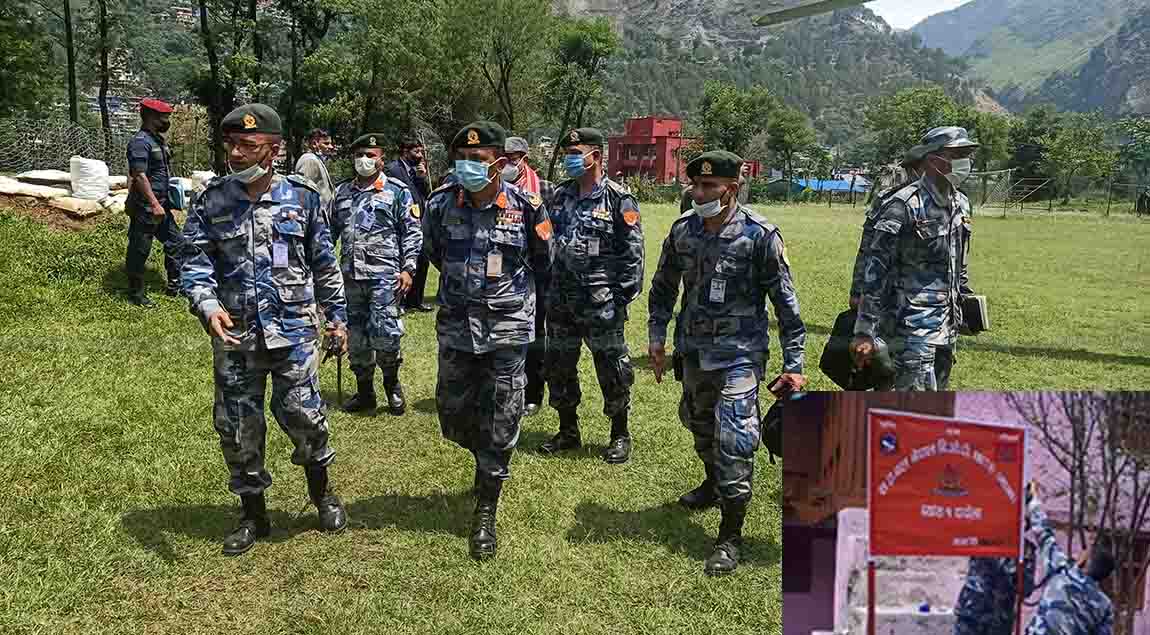 कालापानी नजिक सशस्त्र प्रहरीको बिओपी