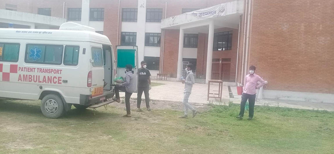 कोरोना लापरबाही : पोजिटिभ रिपोर्टमै घर पठाइयो