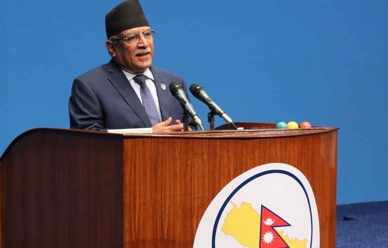 राजतन्त्रमा गुमेको भूमि गणतन्त्रमा फिर्ता लिँदै छौँ : प्रचण्ड