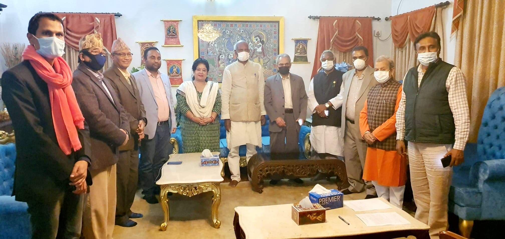 पार्टी दर्ता गराउनका लागि जसपाका नेताहरु आयोगमा