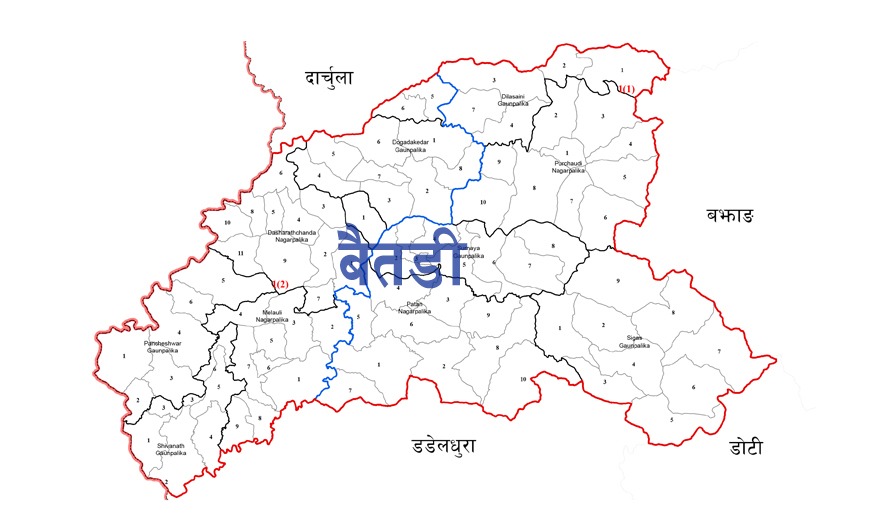 बैतडीको डिलाशैनीमा पुस ५ गते सम्म लकडाउन थपियो