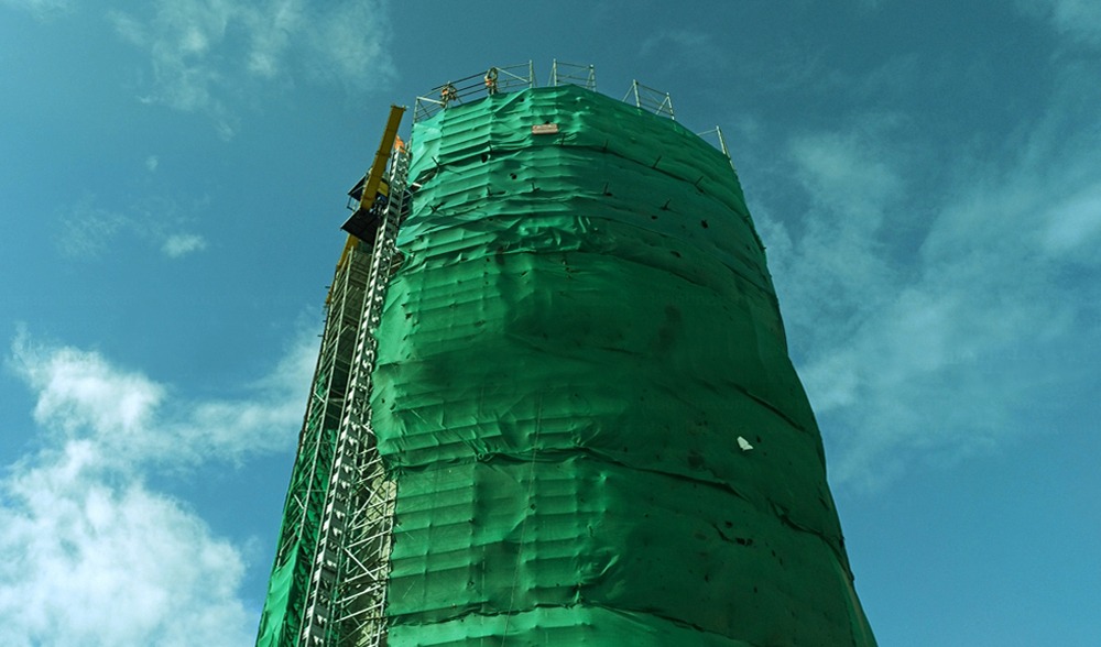 धरहरामा टावरको काम आधा सकियो, ११ औँ तलाको ढलान हुँदै