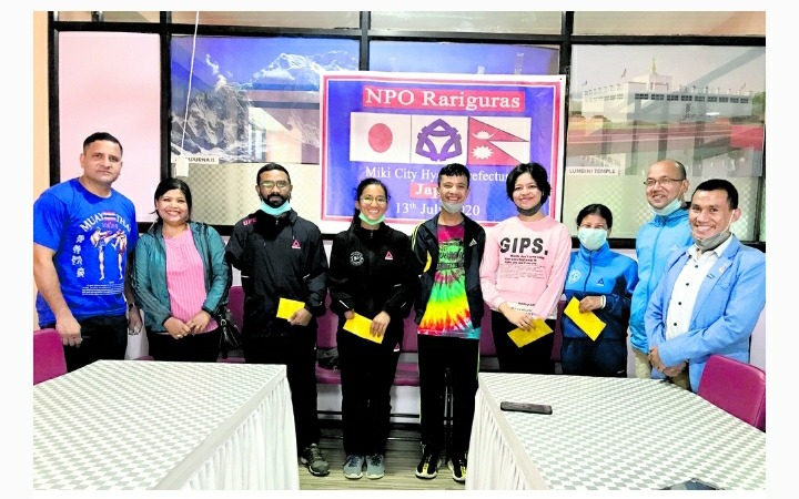 पारा खेलाडीलाई आर्थिक सहयोग