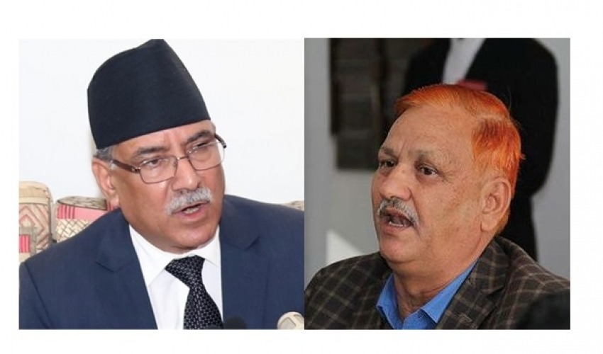 प्रचण्डले लेखराजलाई भने- ओलीतिर लाग्‍ने भए मन्त्री र स्थायी कमिटी सदस्य त्याग्‍नू