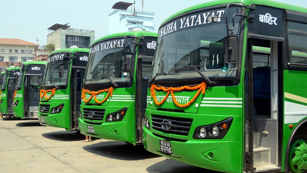 साझा यातायाको सेवा साउन १ गतेदेखि सुरु हुने