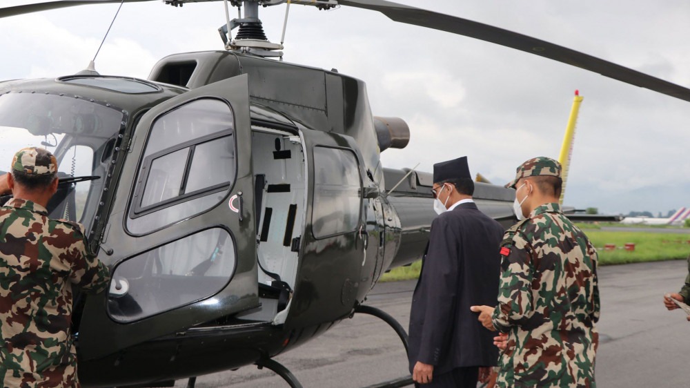 मौसमको खराबीले धुलिखेलबाटै फर्कियो बाह्रबिसे उडेको सभामुखको टोली