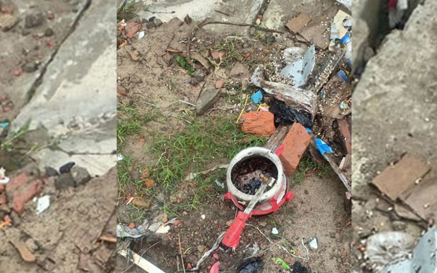 धनगढीमा प्रदेश मन्त्रालय अगाडि राखिएका तीन वटा बम निष्क्रिय