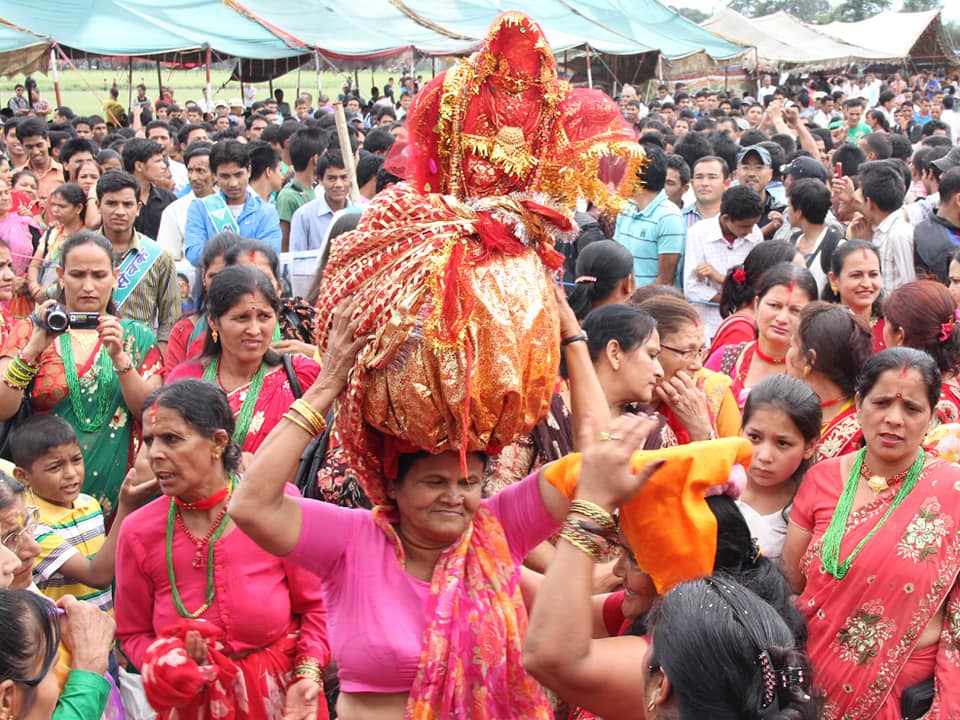 सुदूरपश्चिममा घरमै मनाईदै गौरा पर्व