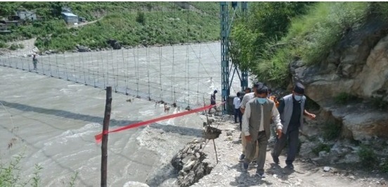 बाढी प्रभावित क्षेत्रको सांसद रेग्मीद्वारा स्थलगत अनुगमन