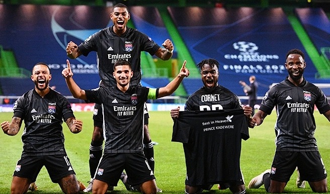 सिटीलाई हराउँदै लियोन च्याम्पियन्स लिगको सेमिफाइनलमा