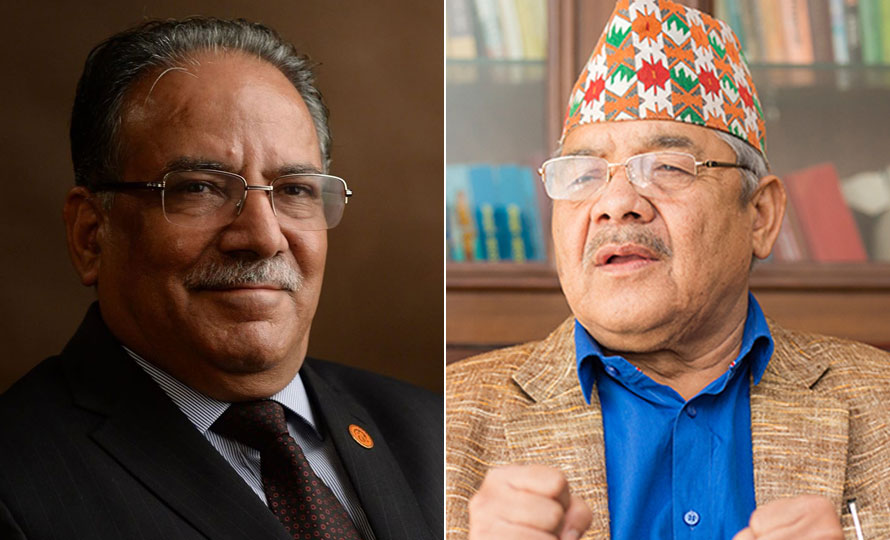 प्रचण्ड र वामदेवबीच खुमलटारमा वार्ता