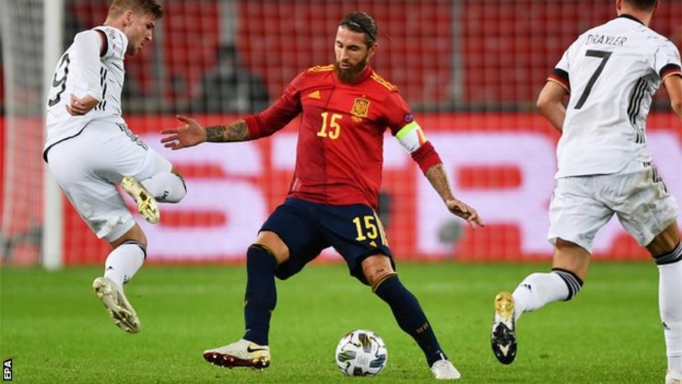 नाटकीय खेलमा स्पेन र जर्मनी बराबरी खेल्न बाध्य