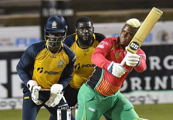 सीपीएलमा ट्रिनबागोको लगातार आठौं जित, गाएना सेमिफाइनल पुग्ने तेस्रो टिम