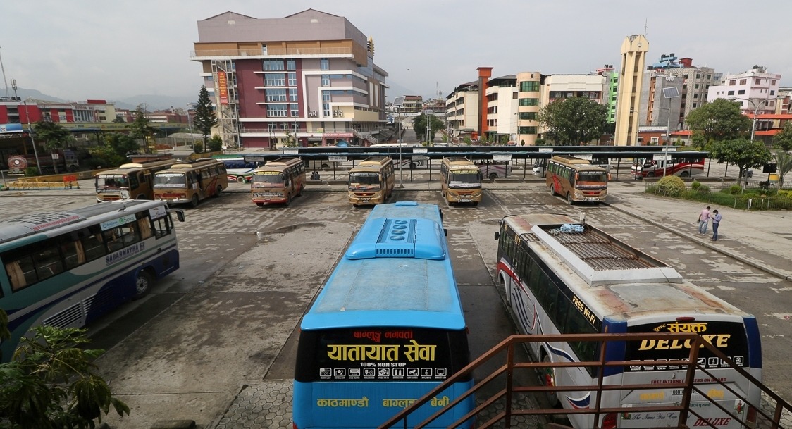 नयाँ बसपार्क चौबीसै घण्टा सञ्चालन गर्नुपर्ने माग