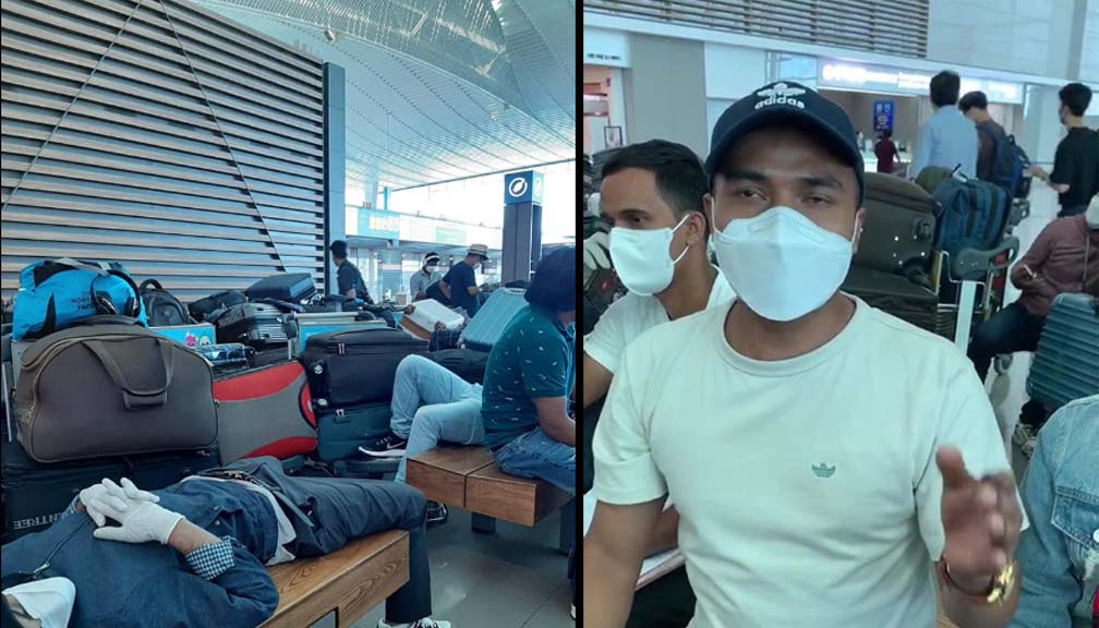 ४० जना नेपाली दक्षिण कोरियाको विमानस्थलमा अलपत्र