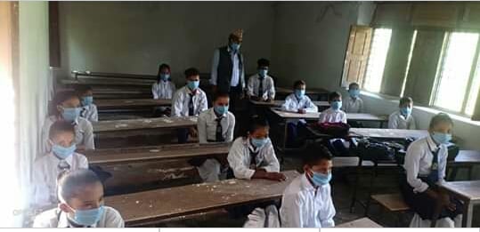 त्रिवेणीका विद्यालयहरुमा आज देखि पठन पाठन संचालन