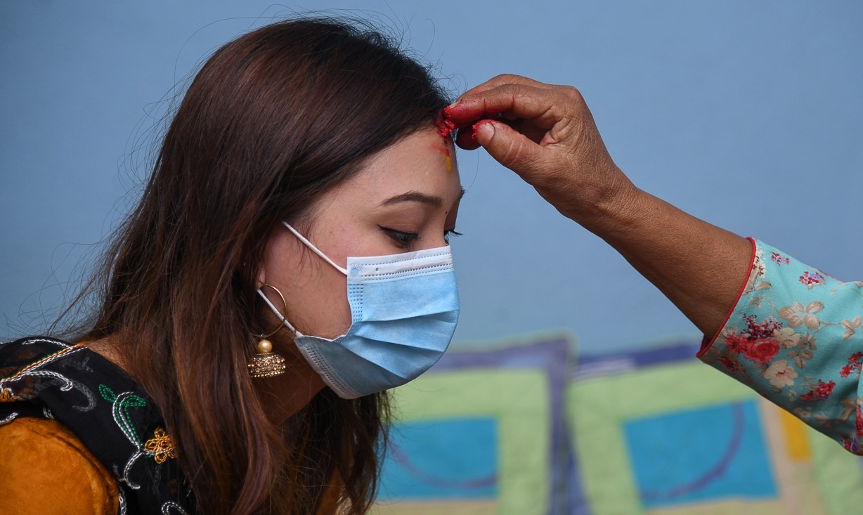 टीका र जमरा लगाउने क्रम आज पनि जारी