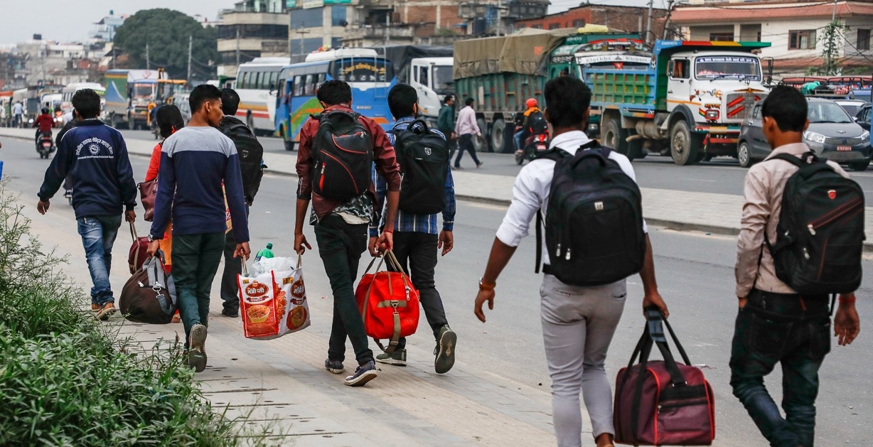 दसैं मनाउन उपत्यकाबाट बाहिरिए ६ लाख