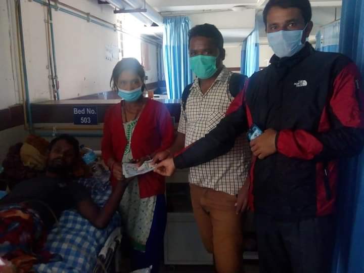 भिरबाट लडेर घाईते चंदाराकाे उपचारका लागि भारतबाट ५० हजार सहयाेग