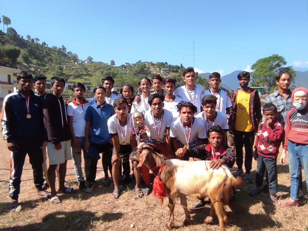 बडीमालिका ९ बन्यो वडा स्तरीय फुटबल प्रतियोगिता विजेता
