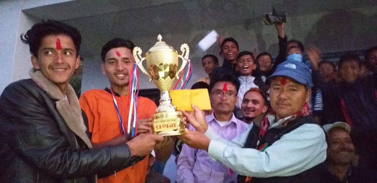 फुटबल प्रतियोगिताको उपाधि एमएसवाईसीलाई