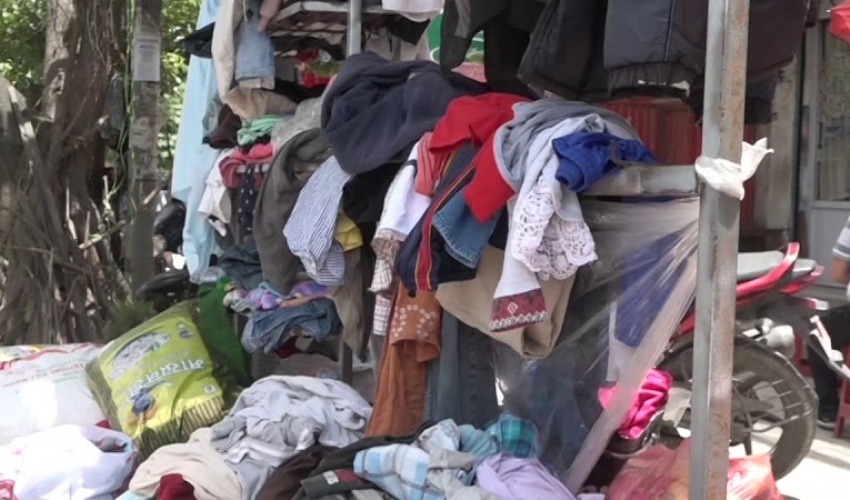 भन्सार छली ल्याएका कपडा वरामद