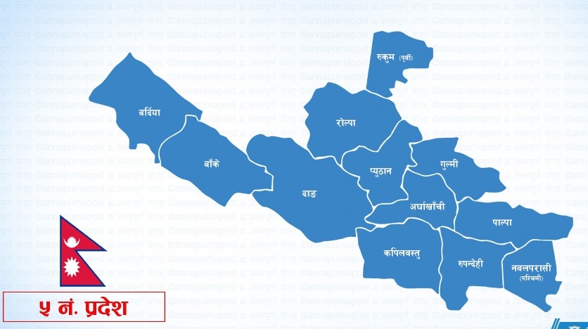 प्रदेश ५ को राजधानी दाङको देउखुरी, नाम लुम्बिनी प्रस्ताव