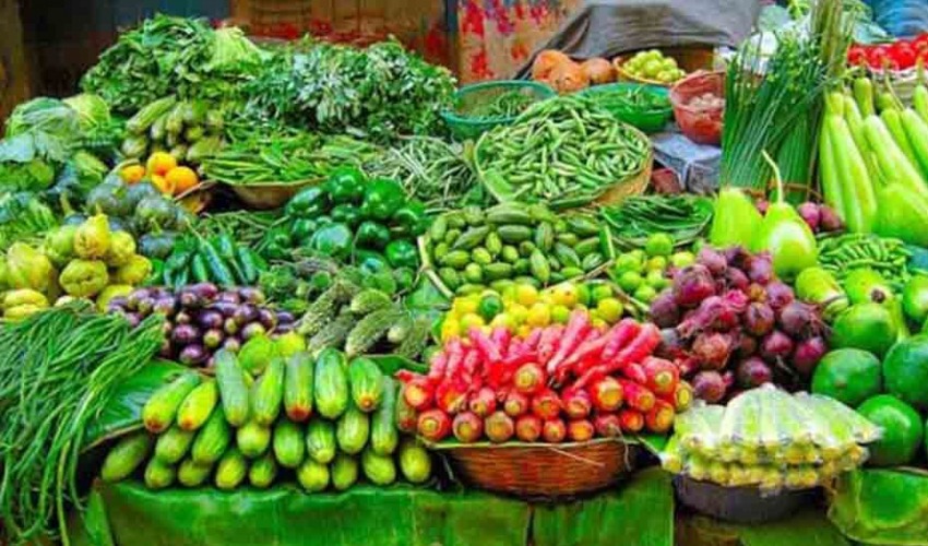 तरकारी र फलफूलको बलि दिएर दशैँ मनाइयो