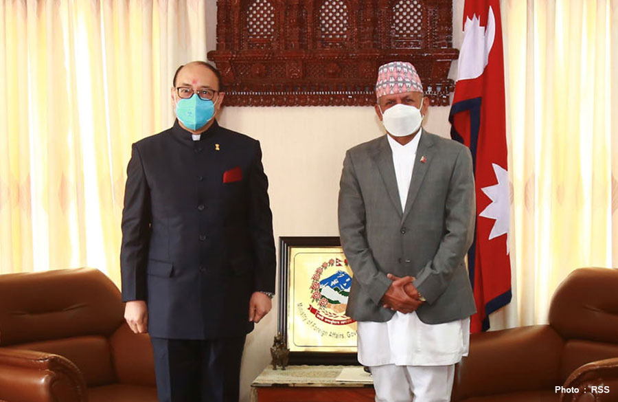 परराष्ट्रमन्त्रीस्तरीय वार्ताको लागि नेपाललाई भारतको निम्तो