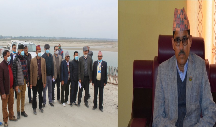 मुख्यमन्त्री भट्ट र अनुगमन टोलीबीच छलफल