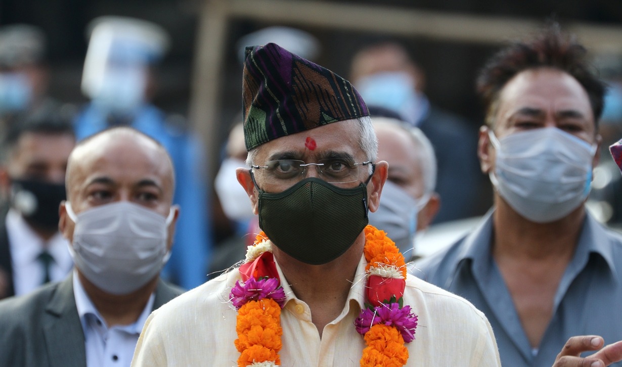 माउन्टेन फ्लाइटमा गए भारतीय सेना प्रमुख नरवणे, प्रधानमन्त्रीलाई भेटेर स्वदेश फर्किने