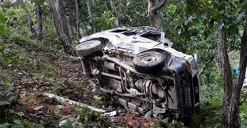 जीप दुर्घटना हुँदा ५ जनाको मृत्यु